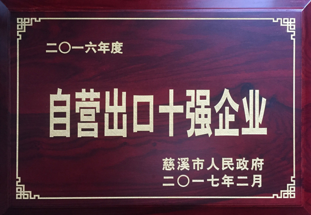 韩电集团荣膺2016年度自营出口十强企业