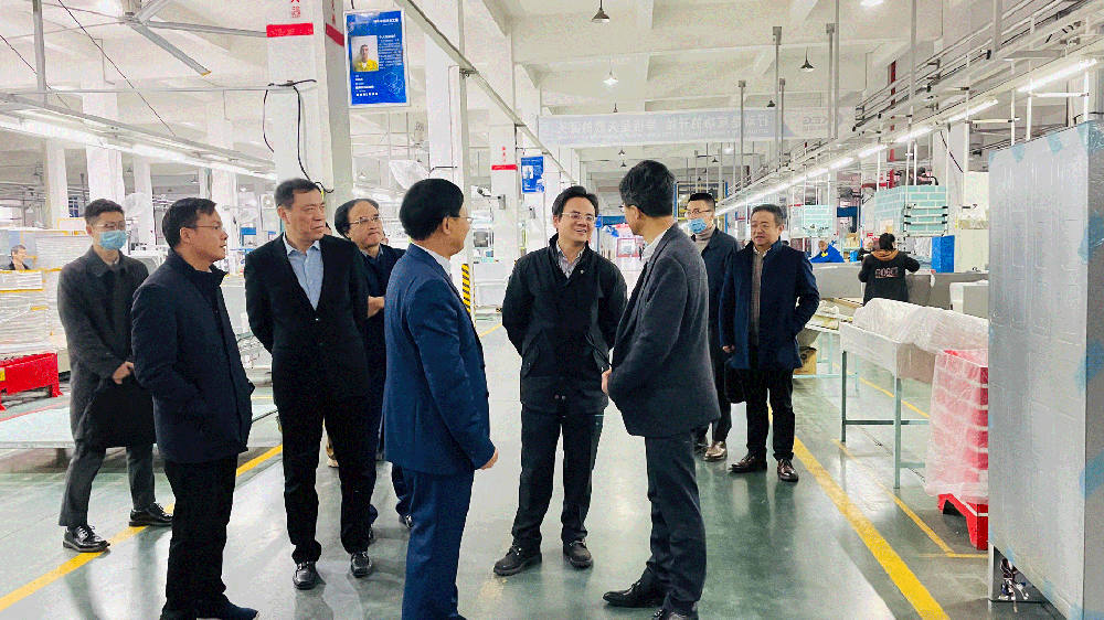 Building a Stronger Brand, Exerting the Leading Enterprise Effect. Lin Jian, Secretary of Cixi Municipal Party Committee, Conducts an Inspection Visit to KEG Group